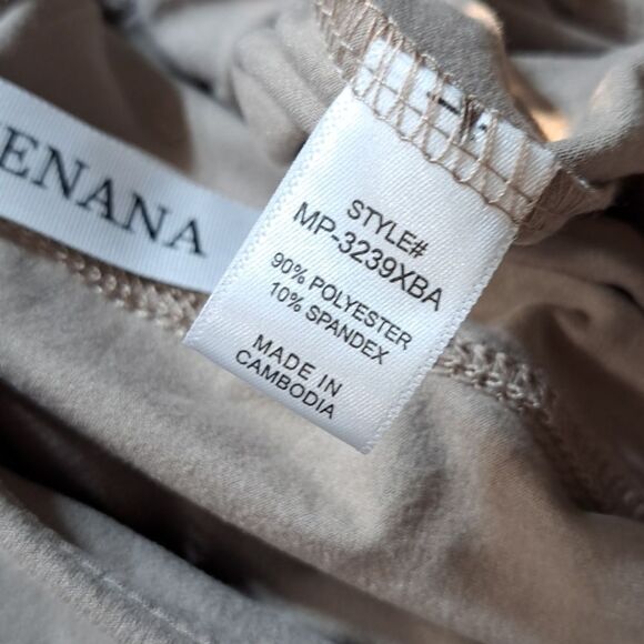 Zenana BUNDLE SET Ash Mocha LEGGINGS AND CROPPED BRACELET LACE TOP - Picture 3 of 6